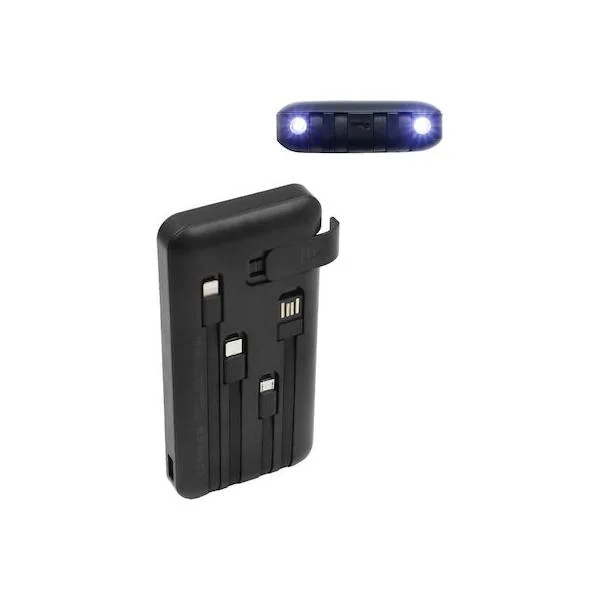 Φωτογραφία προϊόντος: OEM Treqa TR-946 Ηλιακό Power Bank 10000mAh με Θύρα USB-A Μαύρο