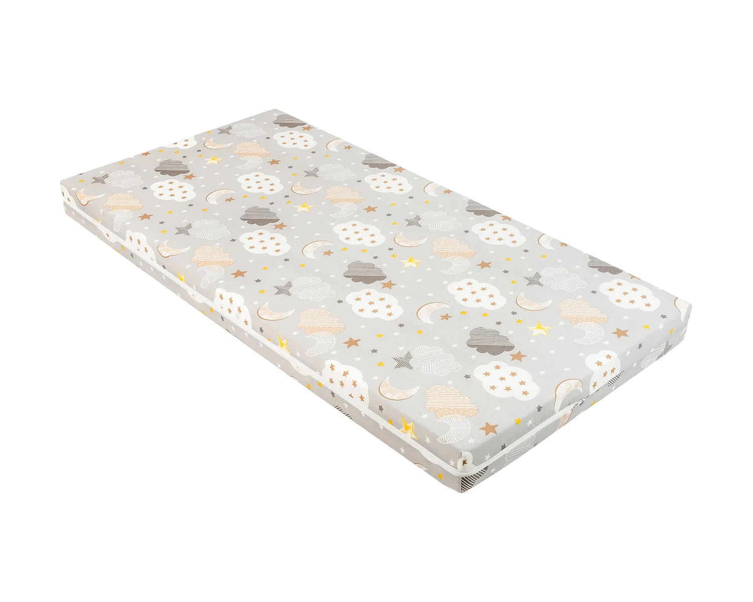 Φωτογραφία προϊόντος: Kikka Boo - Mattress Fantasia Plus 60x120x8cm Clouds Grey - 41107030019
