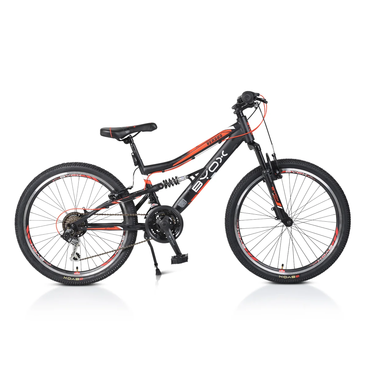 Φωτογραφία προϊόντος: BYOX - Bicycle 24“ Versus black/red - 3800146202651