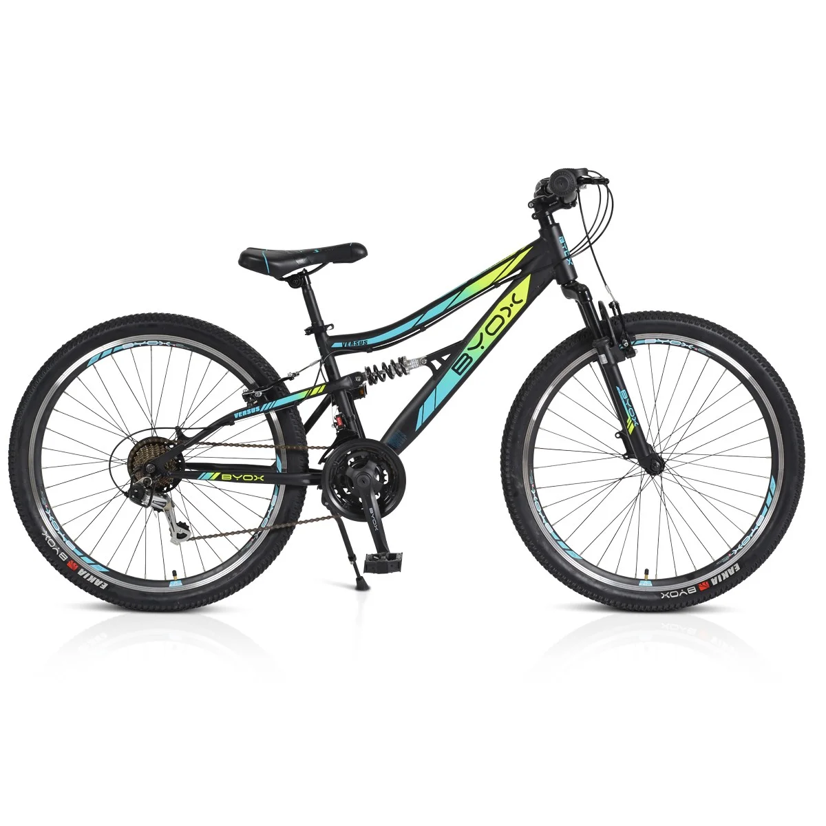 Φωτογραφία προϊόντος: BYOX - Bicycle 26“ Versus black/yellow - 3800146202163