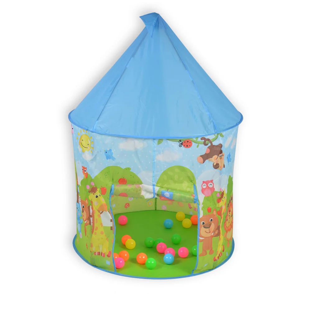 Φωτογραφία προϊόντος: MONI TOYS - Yurt tent + 25 ocean balls 995-5001I