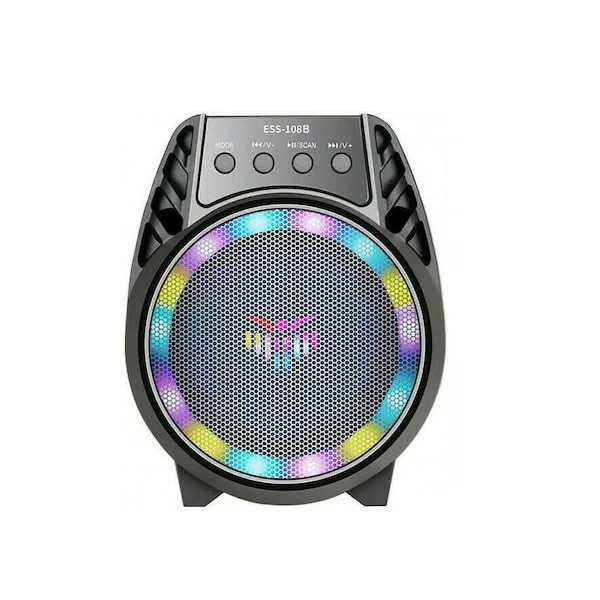 Φωτογραφία προϊόντος: OEM ESS-108B Ηχείο Bluetooth 5W με Ραδιόφωνο Μαύρο 31790750