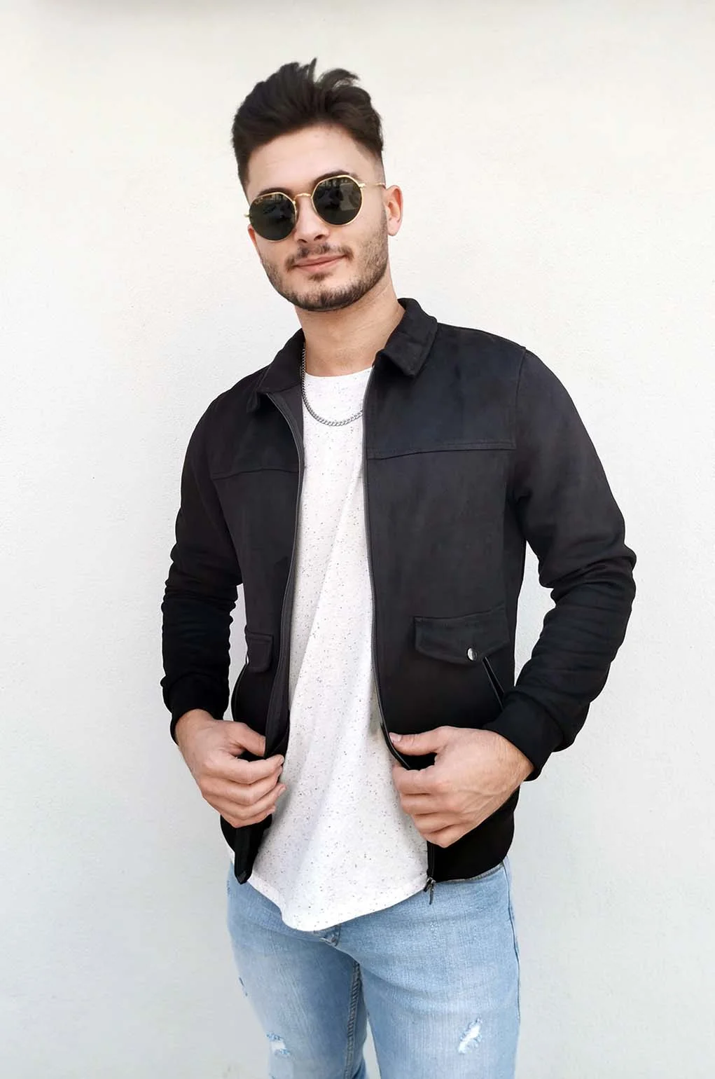 Φωτογραφία προϊόντος: Ζακέτα Slim Fit 4502 Μαύρη