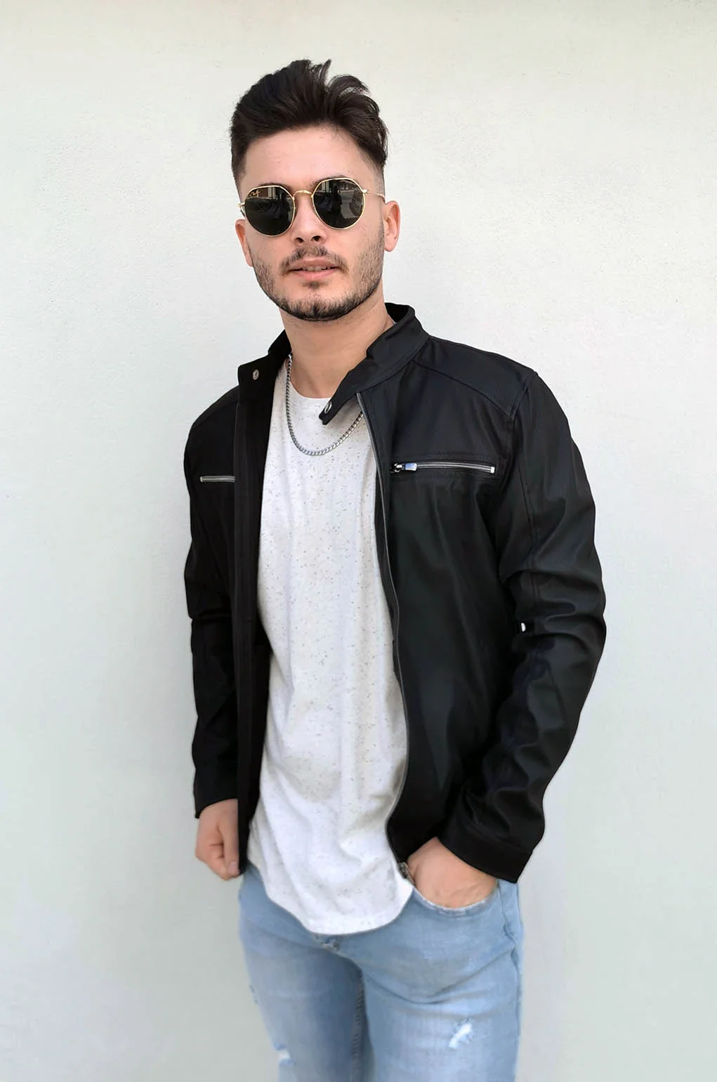 Φωτογραφία προϊόντος: Ζακέτα Slim Fit Μαύρη 1007