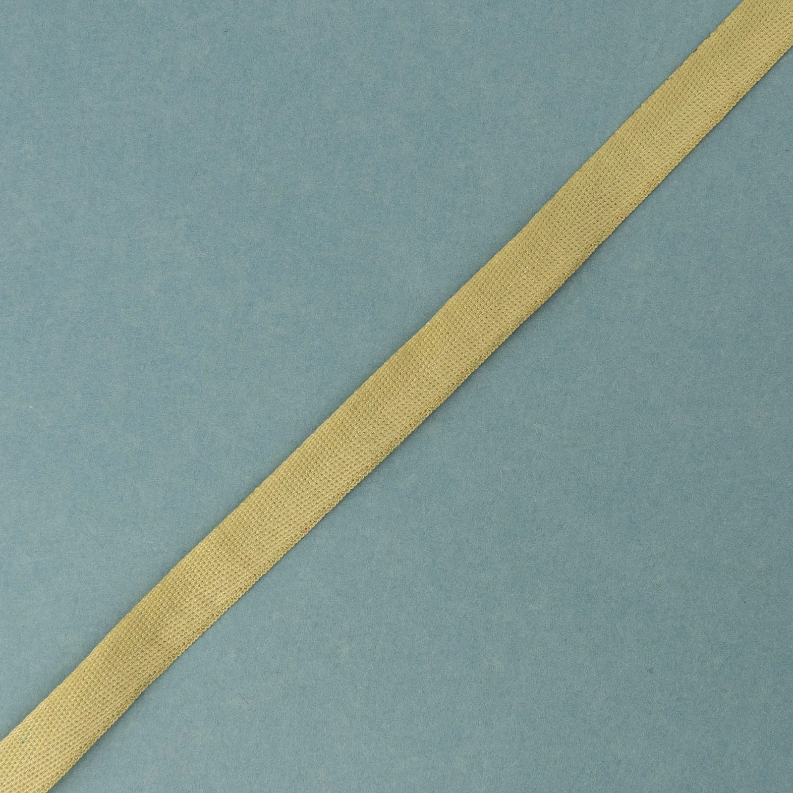 Φωτογραφία προϊόντος: Ribbon Herringbone Cotton Starched Beige 1.5cm