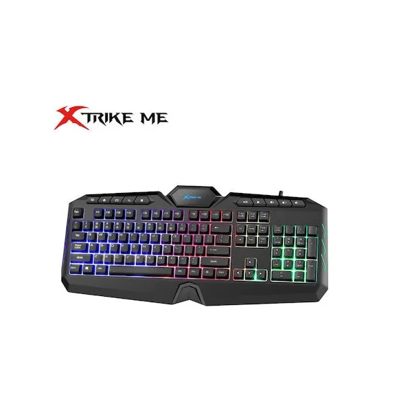 Φωτογραφία προϊόντος: OEM Xtrike Me KB-509 Gaming Πληκτρολόγιο με RGB φωτισμό (Αγγλικό US) 32614671