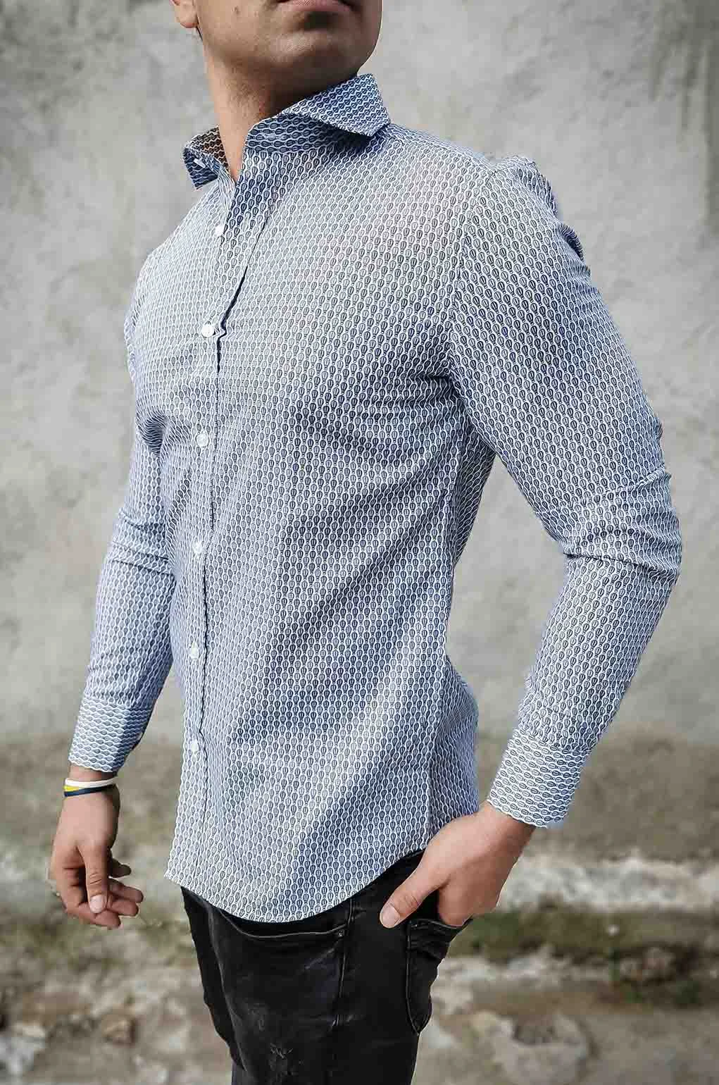 Φωτογραφία προϊόντος: Πουκάμισο SM0457 Blue of steel