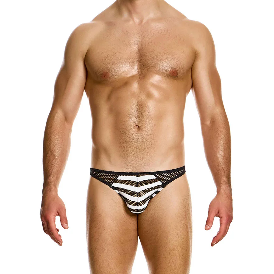 Φωτογραφία προϊόντος: Ανδρικό Striped Through Slip Modus Vivendi 01414_black Μαύρο