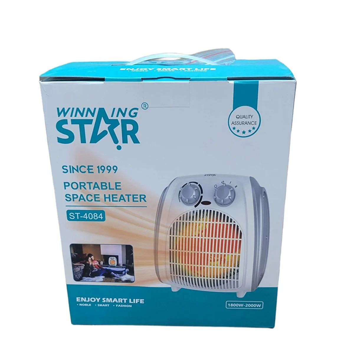 Φωτογραφία προϊόντος: OEM Winning Star ST-4084 Αερόθερμο Δωματίου Δαπέδου Λευκό 2000W