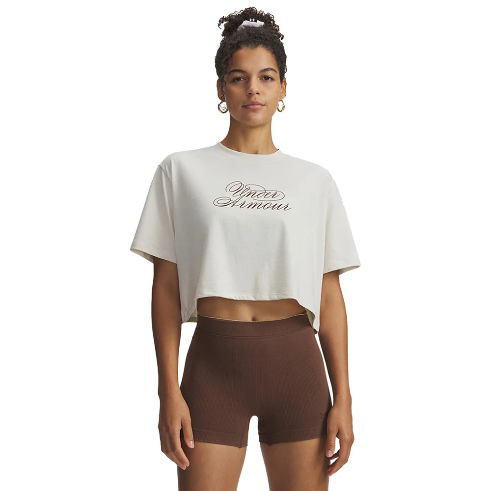 Φωτογραφία προϊόντος: Under Armour Crop T-shirt Script Heart