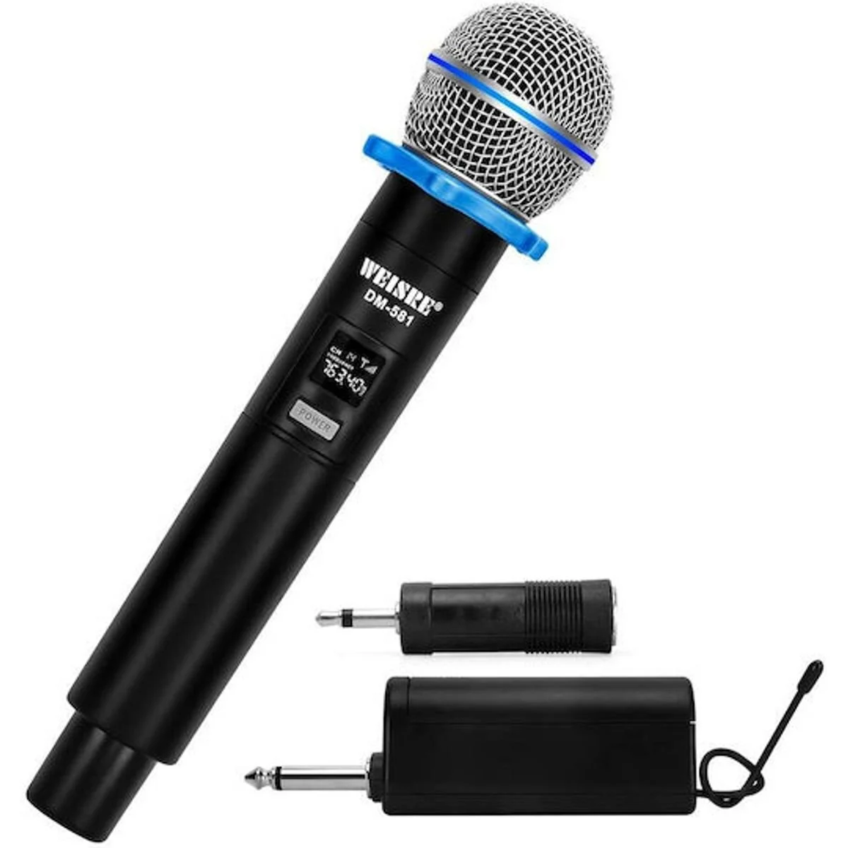 Φωτογραφία προϊόντος: OEM Σύστημα Karaoke με Ασύρματo Μικρόφωνo DM-581 σε Μαύρο Χρώμα