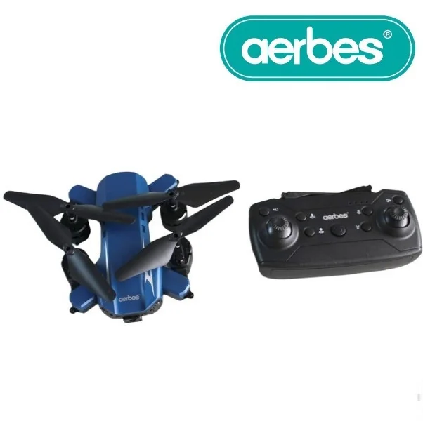 Φωτογραφία προϊόντος: OEM Drone με δομή 4 αξόνων και τηλεχειριστήριο μπλε AB-F712 AERBES