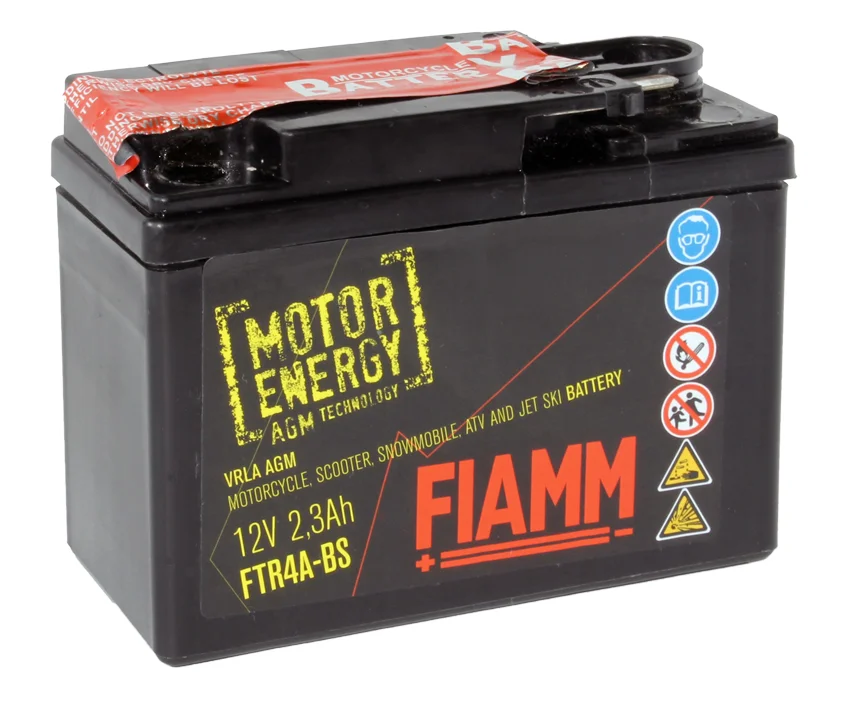 Φωτογραφία προϊόντος: FIAMM MOTOR ENERGY AGM FTR4A-BS 2.3AH 30AEN 12V