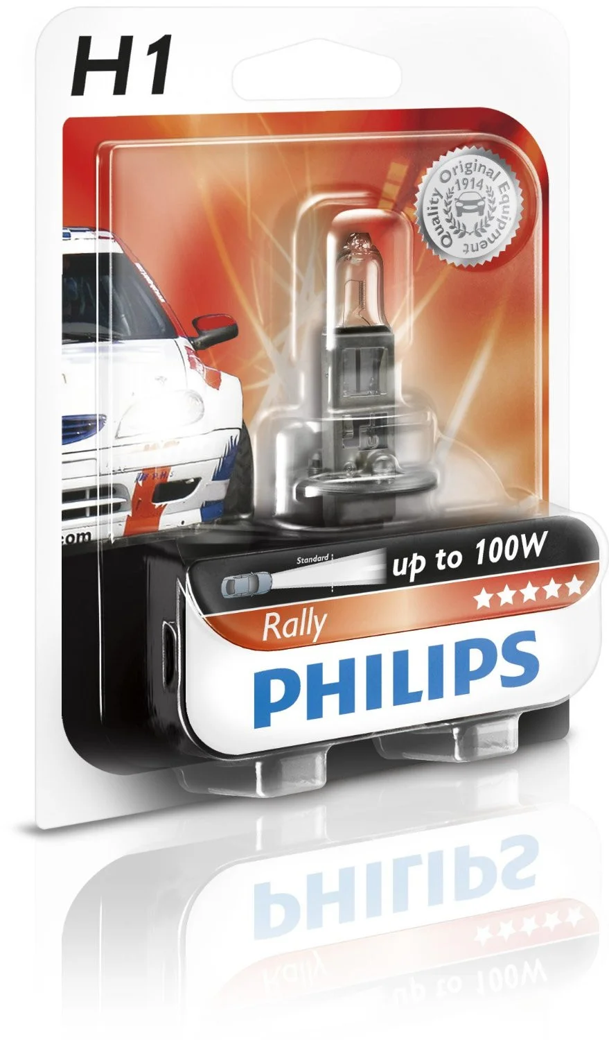 Φωτογραφία προϊόντος: PHILIPS H1 Rally For race only B1 12V 100W P14,5s (12454RAB1) 1τμχ