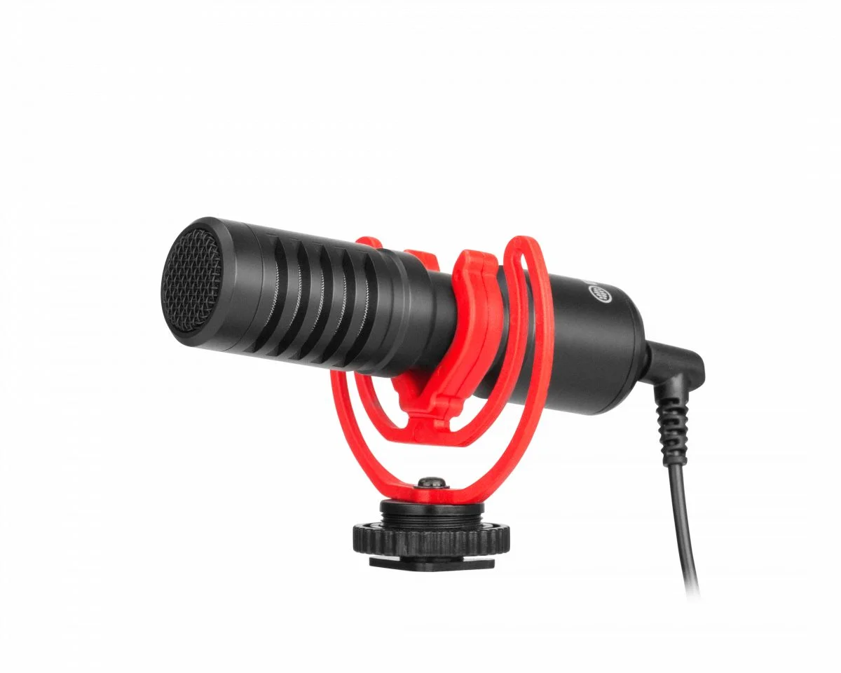 Φωτογραφία προϊόντος: BOYA BY-MM1+ shotgun mic Universal Mini Shotgun Mic 3.5mm for camera, phone, laptop improved signal