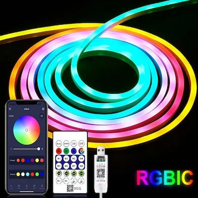 Φωτογραφία προϊόντος: OEM Rixme Ταινία LED 5V με Τηλεχειριστήριο RZ-171