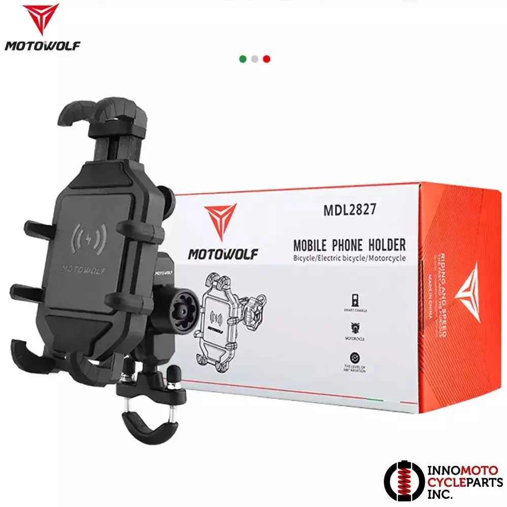 Φωτογραφία προϊόντος: OEM Βάση στήριξης Motowolf MDL2827 κινητού τηλεφώνου για τιμόνι ποδηλάτου/μοτοσυκλέτας μαύρη