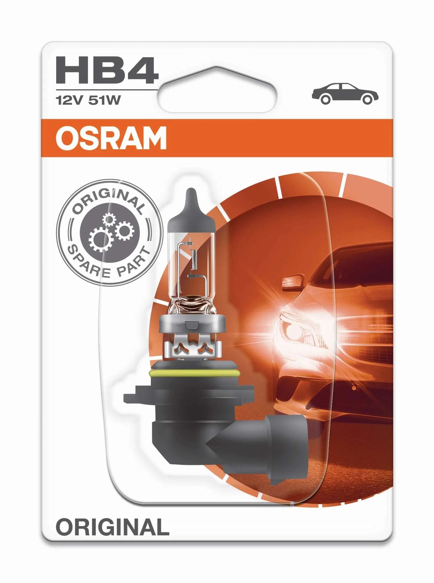 Φωτογραφία προϊόντος: OSRAM HB4 12V 51W Original (9006-01B) 1τμχ