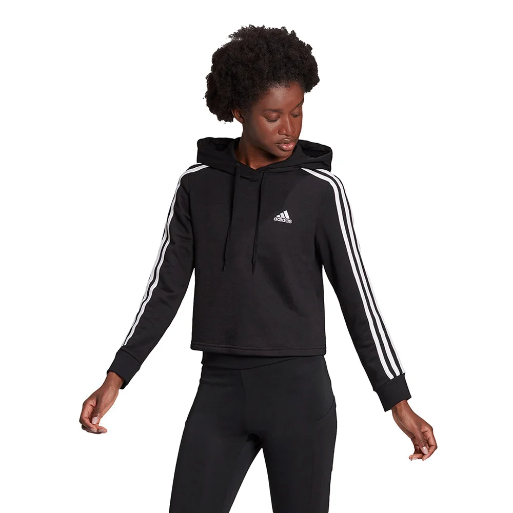 Φωτογραφία προϊόντος: Adidas Performance Adidas Essentials 3-Stripes Cropped Hoodie