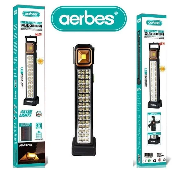 Φωτογραφία προϊόντος: OEM Aerbes Ηλιακό Φωτιστικό Δαπέδου με Φωτοκύτταρο AB-TA218