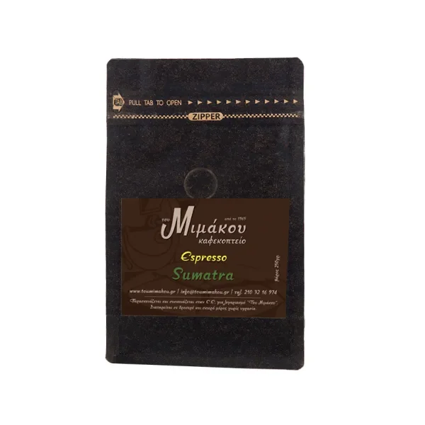 Φωτογραφία προϊόντος: Espresso Sumatra 250 γρ