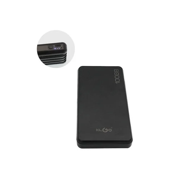 Φωτογραφία προϊόντος: OEM KLGO KP-65 Power Bank 10000mAh 37W με Θύρα USB-A Μαύρο 50248604