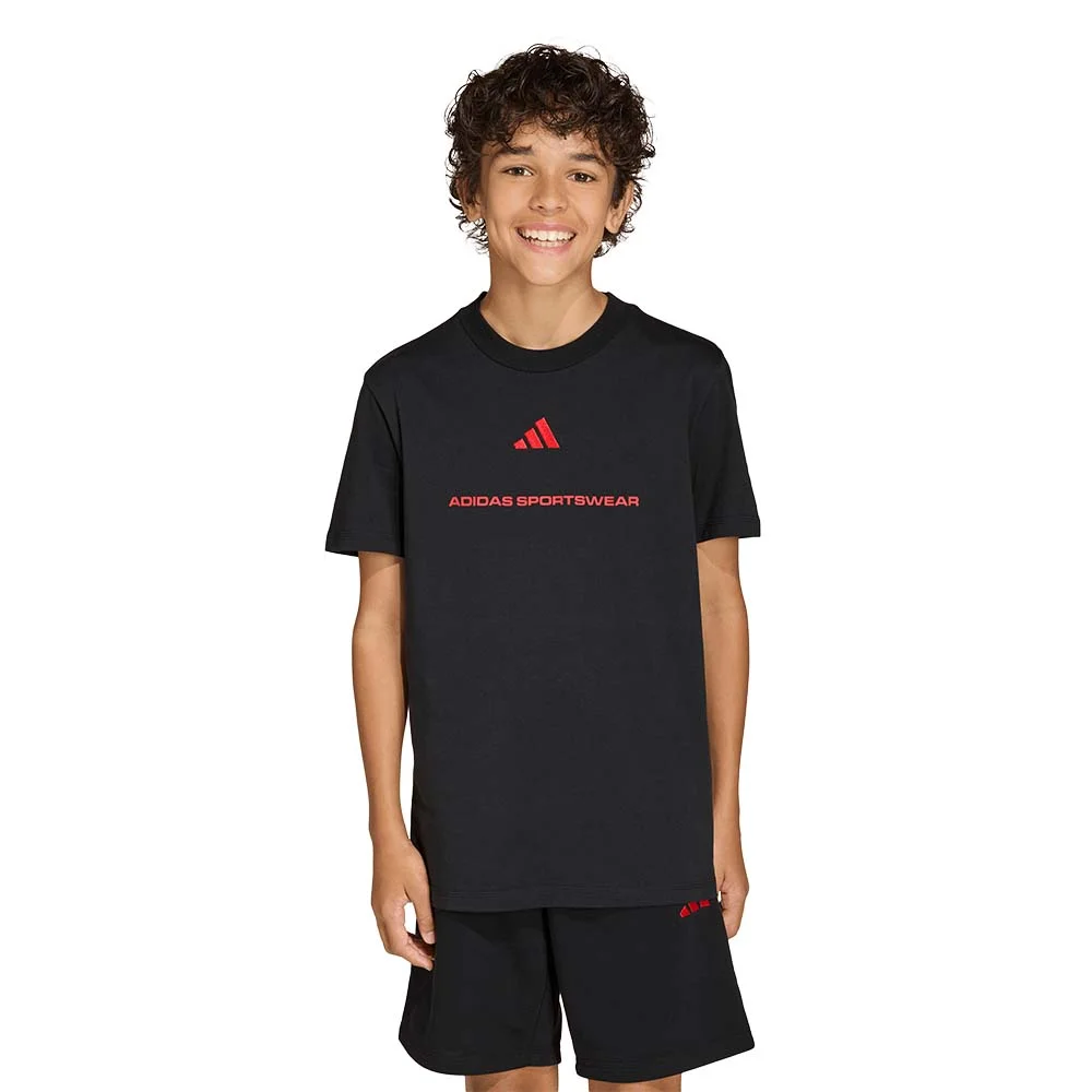 Φωτογραφία προϊόντος: adidas Sportswear Adidas Slogan Single Jersey T-Shirt