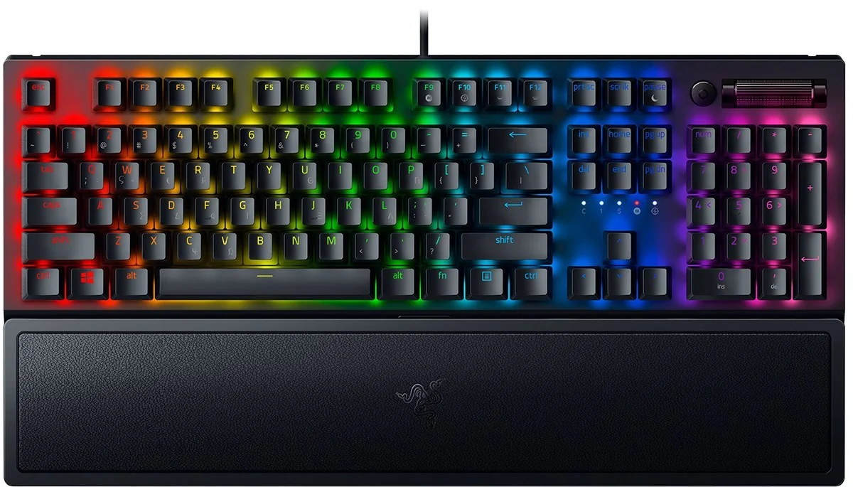 Φωτογραφία προϊόντος: Razer BLACKWIDOW V3 - Mechanical Keyboard (Green Switch) - Wrist Rest - GR Layout