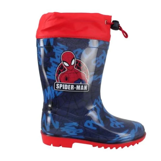 Φωτογραφία προϊόντος: Antrin Spiderman Παιδικές Γαλότσες M13451 Μπλε