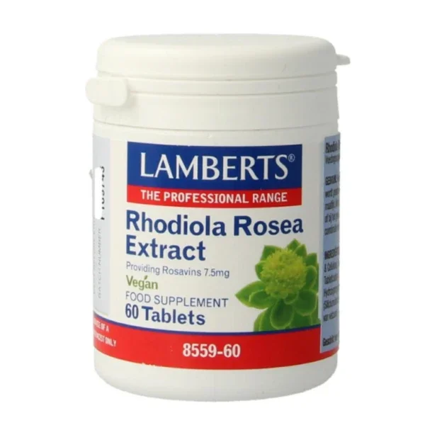 Φωτογραφία προϊόντος: Lamberts Rhodiola Rosea Extract 60 Tablets