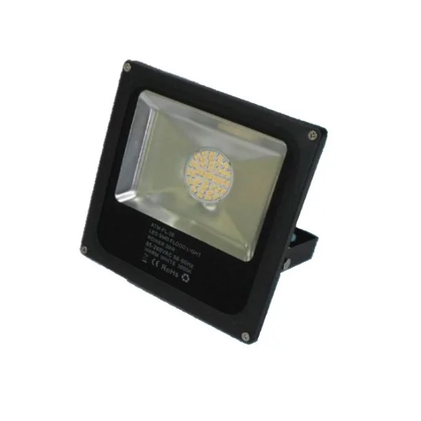 Φωτογραφία προϊόντος: Προβολέας Led 30W 4000LM 230V Slim Με Samsung SMD G2 Φυσικό 4500K