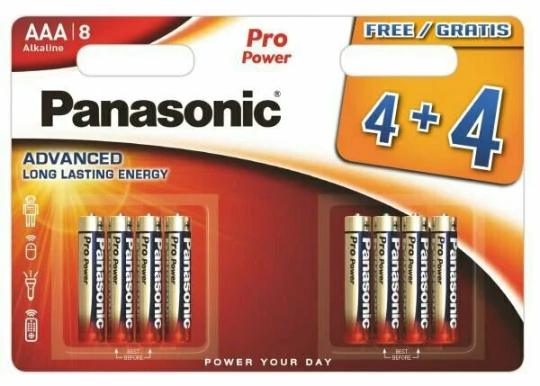 Φωτογραφία προϊόντος: Panasonic Pro Power AA 1.5V Αλκαλικές Μπαταρίες 8τμχ