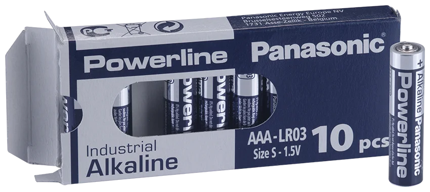 Φωτογραφία προϊόντος: Panasonic Powerline AAA 1.5V Αλκαλικές Μπαταρίες 10τμχ