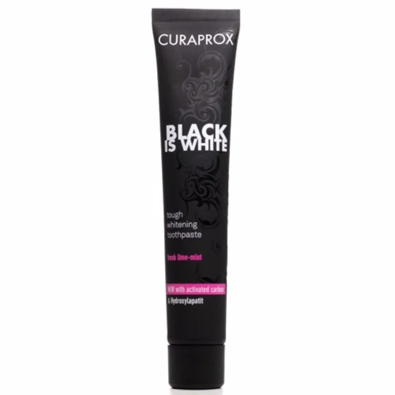 Φωτογραφία προϊόντος: CURAPROX Black Is White Λευκαντική Οδοντόκρεμα 90ml