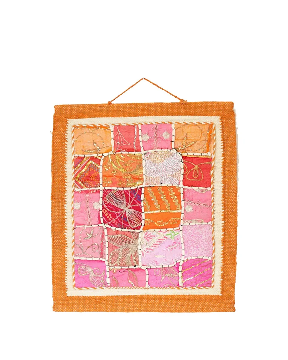 Φωτογραφία προϊόντος: Pennie Indie Κάδρο Maya Patchwork 50x60cm Καφέ