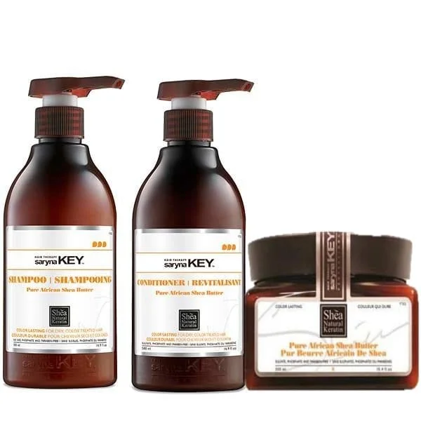 Φωτογραφία προϊόντος: Saryna Key Color Lasting Trio Full Pack (Shampoo 300ml, Conditioner 300ml, Butter 500ml)