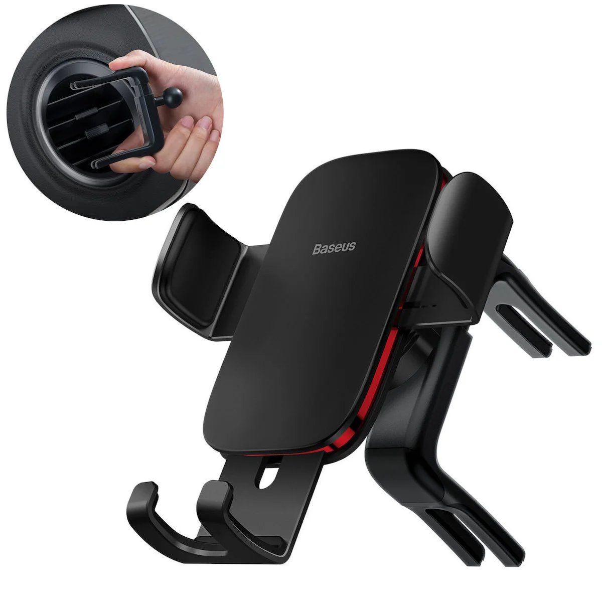 Φωτογραφία προϊόντος: Universal Car Mount Baseus Metal Age II Gravity Black