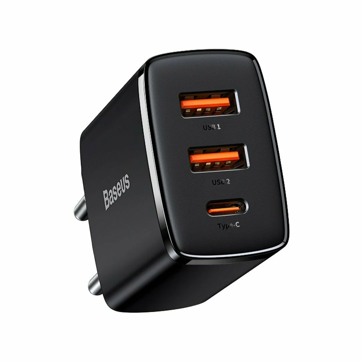Φωτογραφία προϊόντος: Baseus Compact Quick Charger 2U+C 30W Black (CCXJ-E01)