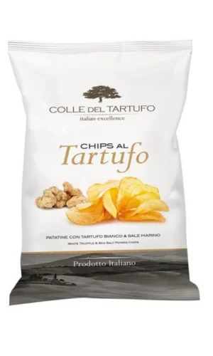Φωτογραφία προϊόντος: Colle del Tartufo White Truffle + Sea Salt Potato Chips 90gr