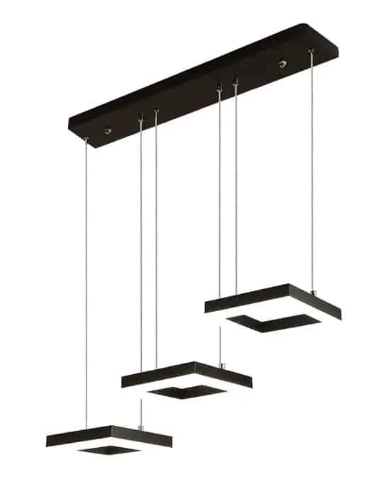 Φωτογραφία προϊόντος: POWERTECH LED φωτιστικό οροφής HLL-0103, 35W, 4000K, 70x120cm, μαύρο