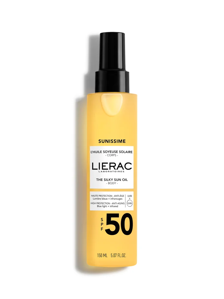 Φωτογραφία προϊόντος: LIERAC Sunissime The Silky Sun Body Oil SPF50 - Το Μεταξένιο Αντηλιακό Λάδι Σώματος SPF50 (150ml)