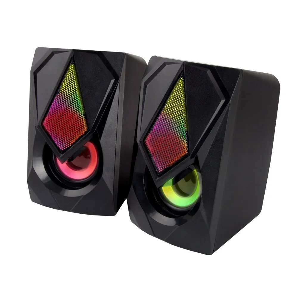 Φωτογραφία προϊόντος: Esperanza EGS102 Speakers 2.0 USB LED 5 W Black (EGS102)