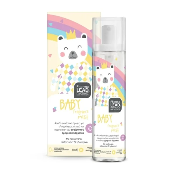 Φωτογραφία προϊόντος: Pharmalead Baby Fragrance Mist Απαλό Ενυδατικό Άρωμα Χωρίς Οινόπνευμα, 100ml