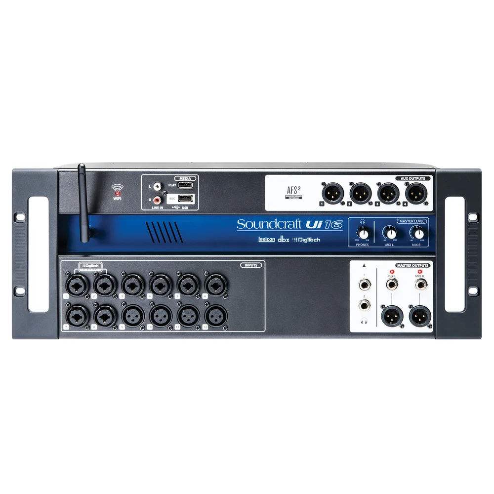 Φωτογραφία προϊόντος: SOUNDCRAFT UI-16 ΨΗΦΙΑΚΗ ΚΟΝΣΟΛΑ ΜΙΞΗΣ 12 MIC