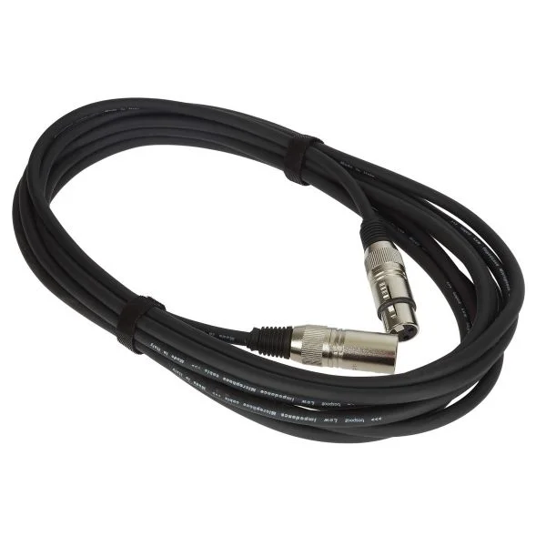 Φωτογραφία προϊόντος: IRON MIC CABLE 6m BLK(XLR-XLR) ΜΙΚΡΟΦΩΝΙΚΟ ΚΑΛΩΔΙΟ