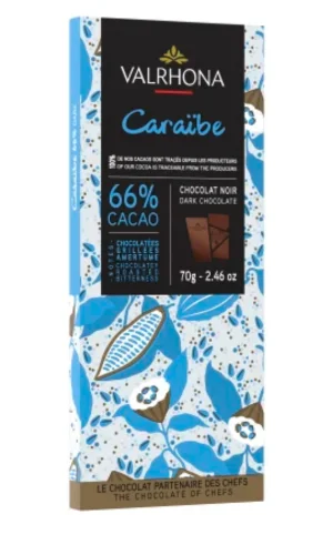 Φωτογραφία προϊόντος: Valrhona Caraibe 66% Cacao 70g