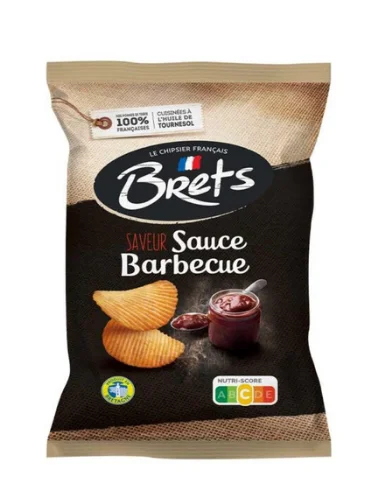 Φωτογραφία προϊόντος: Brets Πατατάκια Barbecue sauce 125g