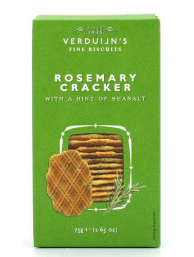 Φωτογραφία προϊόντος: Rosemary Wafers- Verduijn s Fine Biscuits - 75g