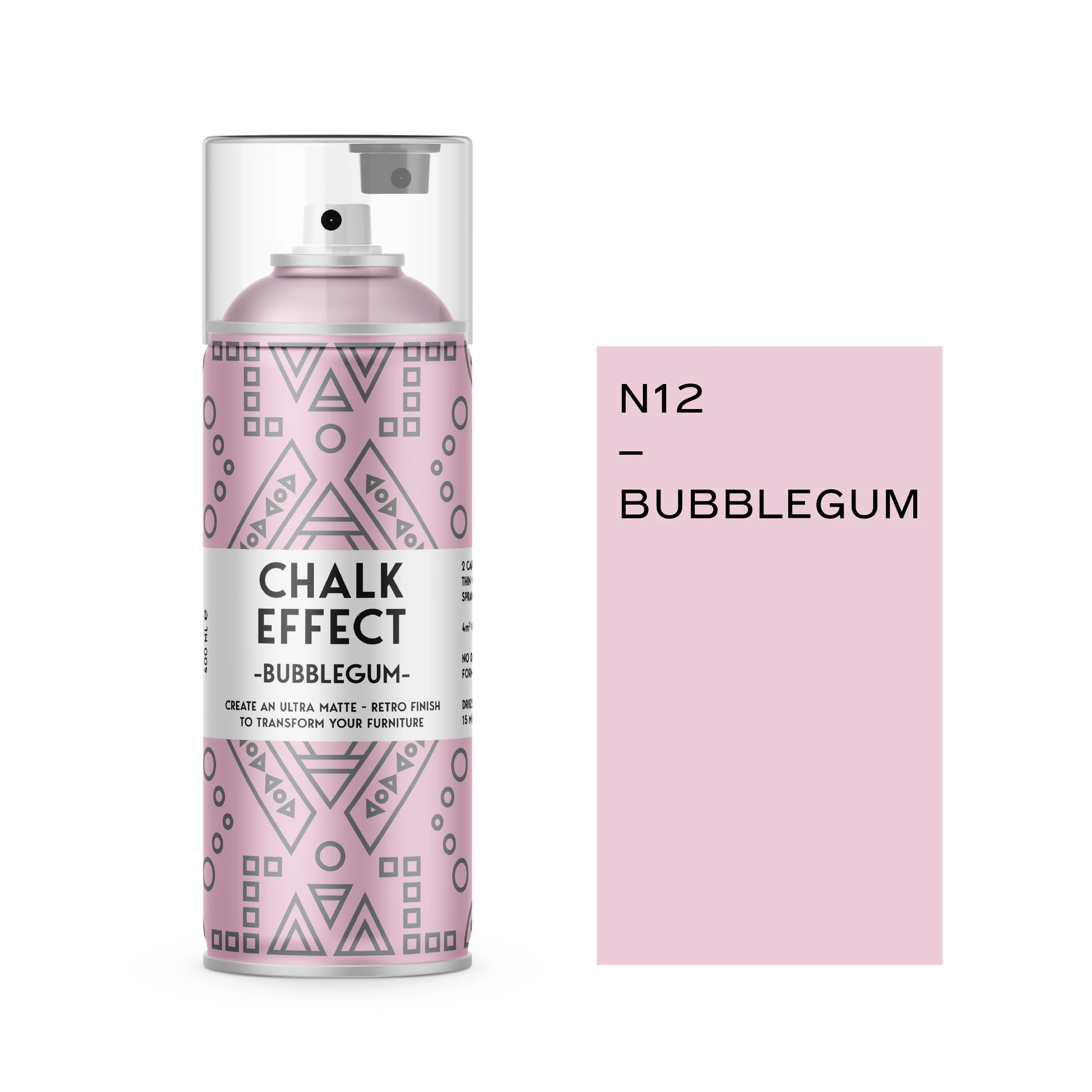 Φωτογραφία προϊόντος: Cosmos Lac Chalk Effect Bubblegum No12