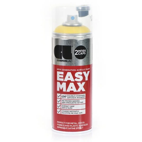 Φωτογραφία προϊόντος: Cosmos Lac Spray Easy Max 813 Yellow 400ml Ral1018